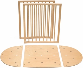 Stokke Sleepi Bed Extension V3, Natural - Convert Mini Crib into Sleepi Bed - Mattress & Accessories Sold Separately