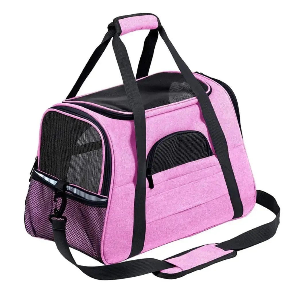 Strong Waterproof Top Window Safety Leash Fleece Mat Pet Carrying Bag for Small Dogs