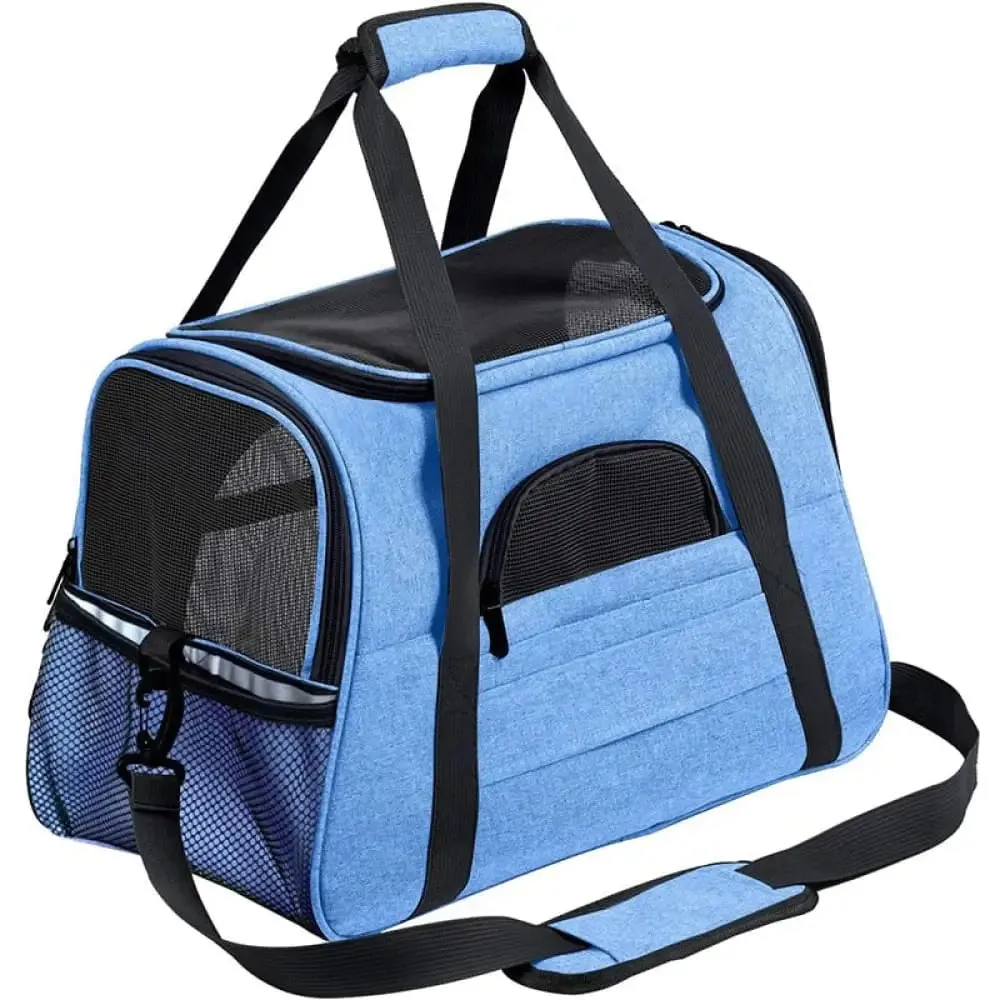 Strong Waterproof Top Window Safety Leash Fleece Mat Pet Carrying Bag for Small Dogs