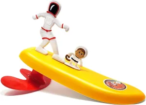 Surfer Dudes Legends & Surfer Pets Wave Powered Mini-Surfer, Pet and Surfboard Beach Toy - Promethei Paula and Alberta