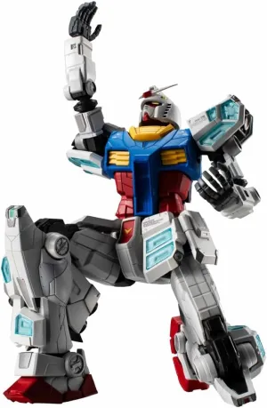 TAMASHII NATIONS Robot Spirits Gundam Next Future Pavilion RX-78F00/E Gundam Approx. 5.1 inches (130 mm), PVC & ABS Pre-Painted Action Figure