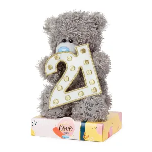 Tatty Teddy 21st Lightbox Effect Bear