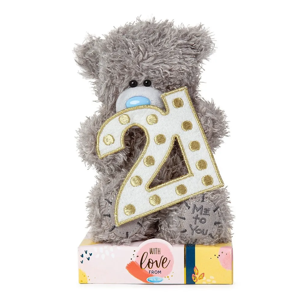 Tatty Teddy 21st Lightbox Effect Bear