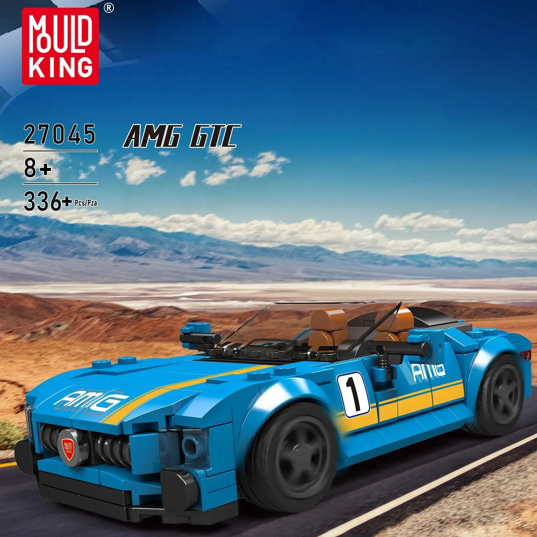 Tech Mini AMG GTC Speed Champions Bricks Toy