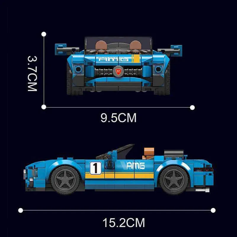 Tech Mini AMG GTC Speed Champions Bricks Toy