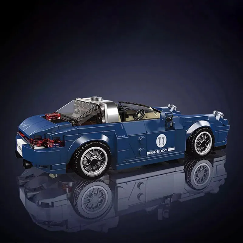 Tech Mini Porsche 911 Targa Speed Champions Bricks Toy