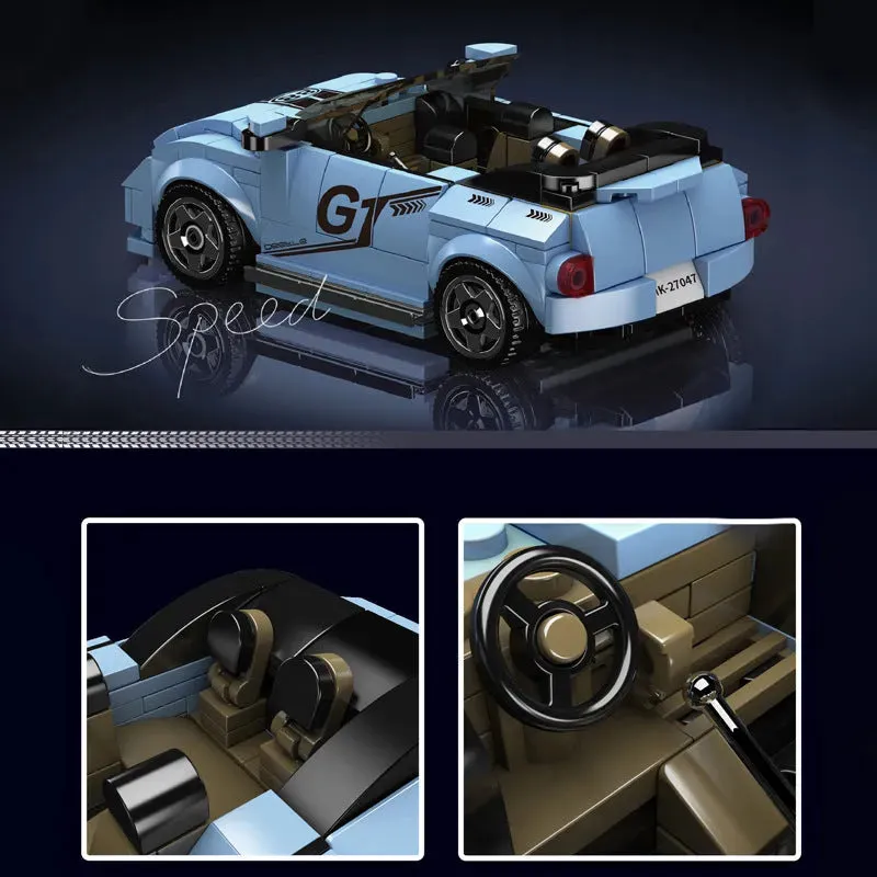 Tech Mini V Beetle Speed Champions Car Bricks Toy