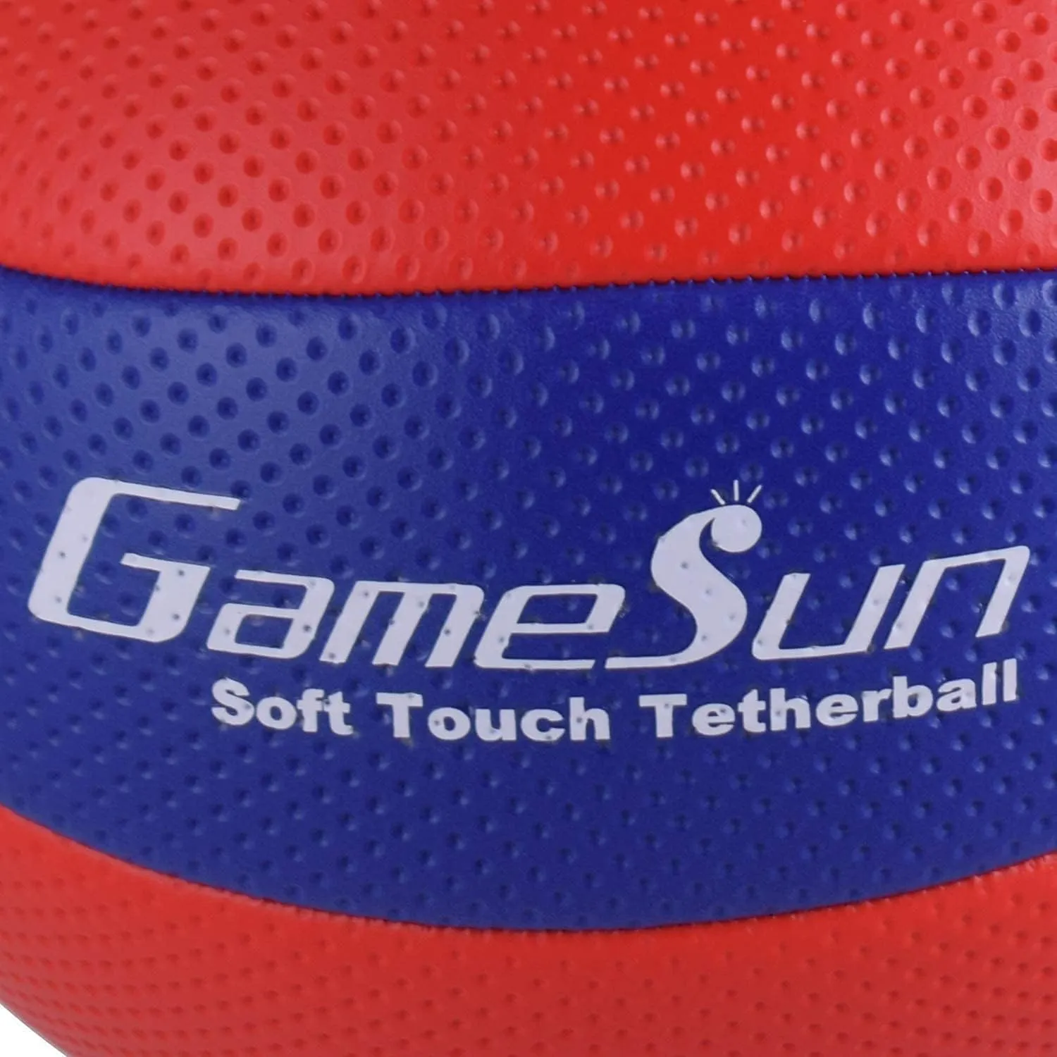Tetherball and Rope,Full-Size Soft Touch, Portable Tetherballs with Soft Rope - Great Outdoor Game for Kids
