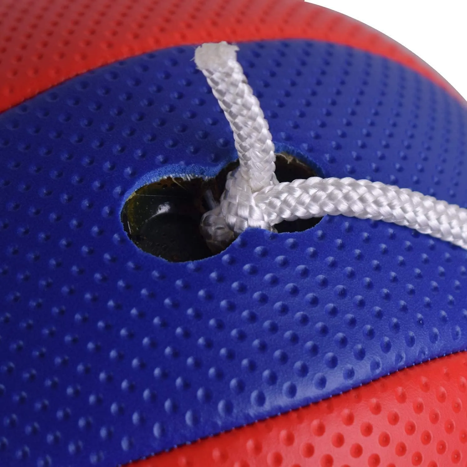 Tetherball and Rope,Full-Size Soft Touch, Portable Tetherballs with Soft Rope - Great Outdoor Game for Kids
