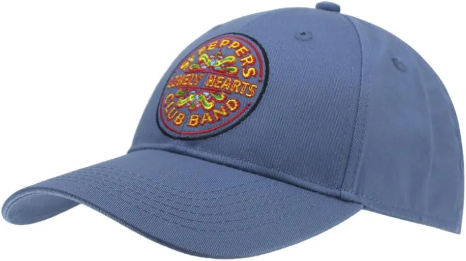 The Beatles Classic Adjustable Baseball Cap Drop T Logo Sgt Pepper Drum Abbey Road