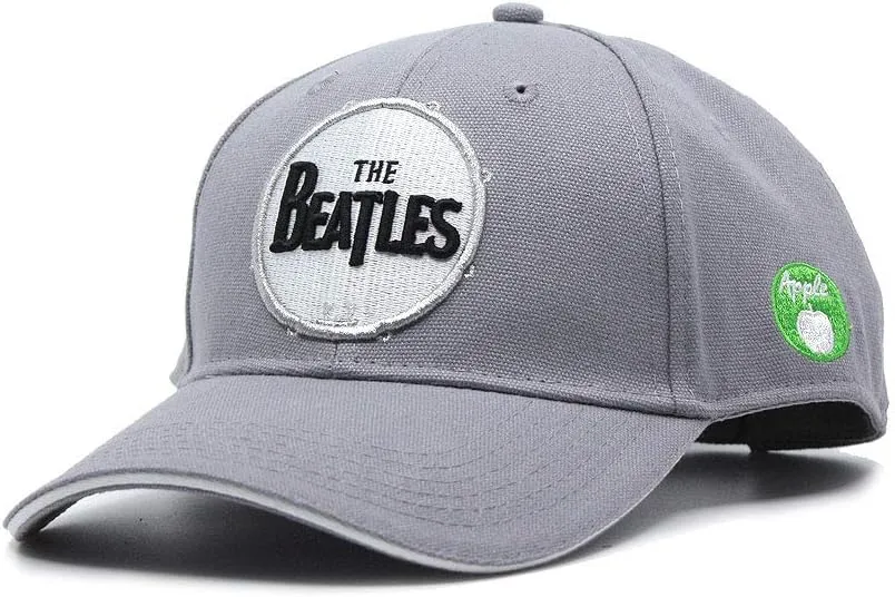 The Beatles Classic Adjustable Baseball Cap Drop T Logo Sgt Pepper Drum Abbey Road