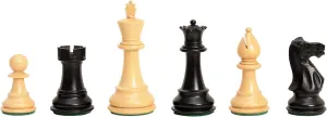 The House of Staunton - The Classic Chess Set - Pieces Only - 3.75" King - Ebonized Boxwood