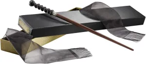The Noble Collection Fantastic Beasts Abernathy Wand in Collector’s Box - 14in (35cm) Wizarding World Wand - Fantastic Beasts Film Set Movie Props Wands Gifts