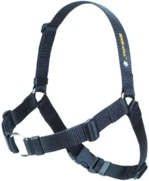 The Original Sense-ation No-Pull Dog Training Harness (Black, Medium-Large Narrow)