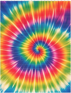 Tie Dye Rainbow Building Block Puzzle Personalized Building Bricks for Adults Block Puzzle Building DIY Brick Block Puzzles Valentine's Day Gifts for Home Decor Brick Puzzle
