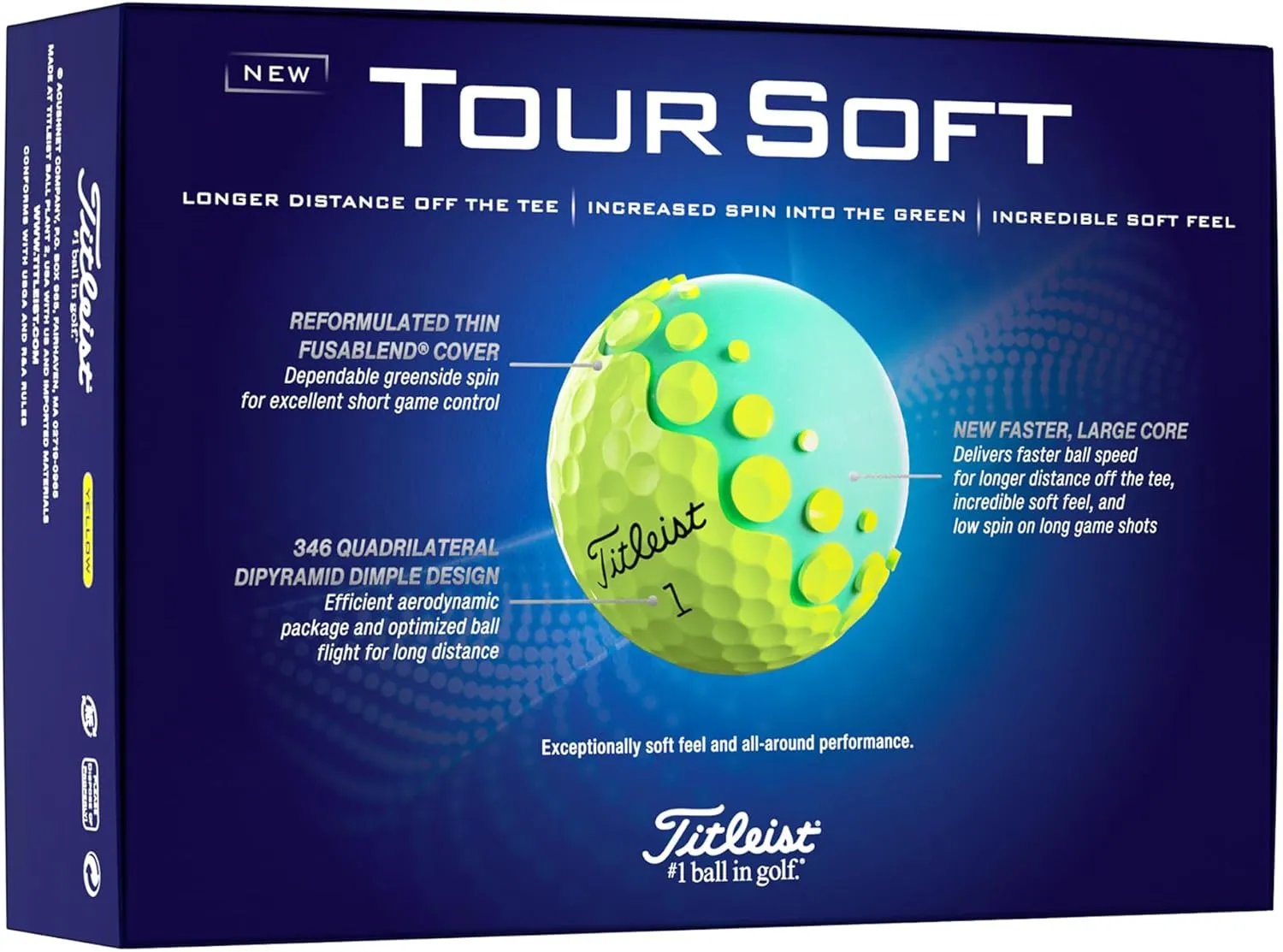 Titleist Tour Soft Golf Balls (One Dozen)
