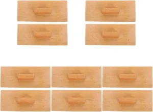 Totority 5 Pairs Wooden Soundboard Musical Instruments Percussion Toy Sand Block Musical Toys Sand Block Instrument Musical Instrument Toy Sand Toys for Beech Wood