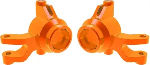 Traxxas 10734-ORNG - Mini Maxx Aluminum Steering Blocks, L&R, Orange