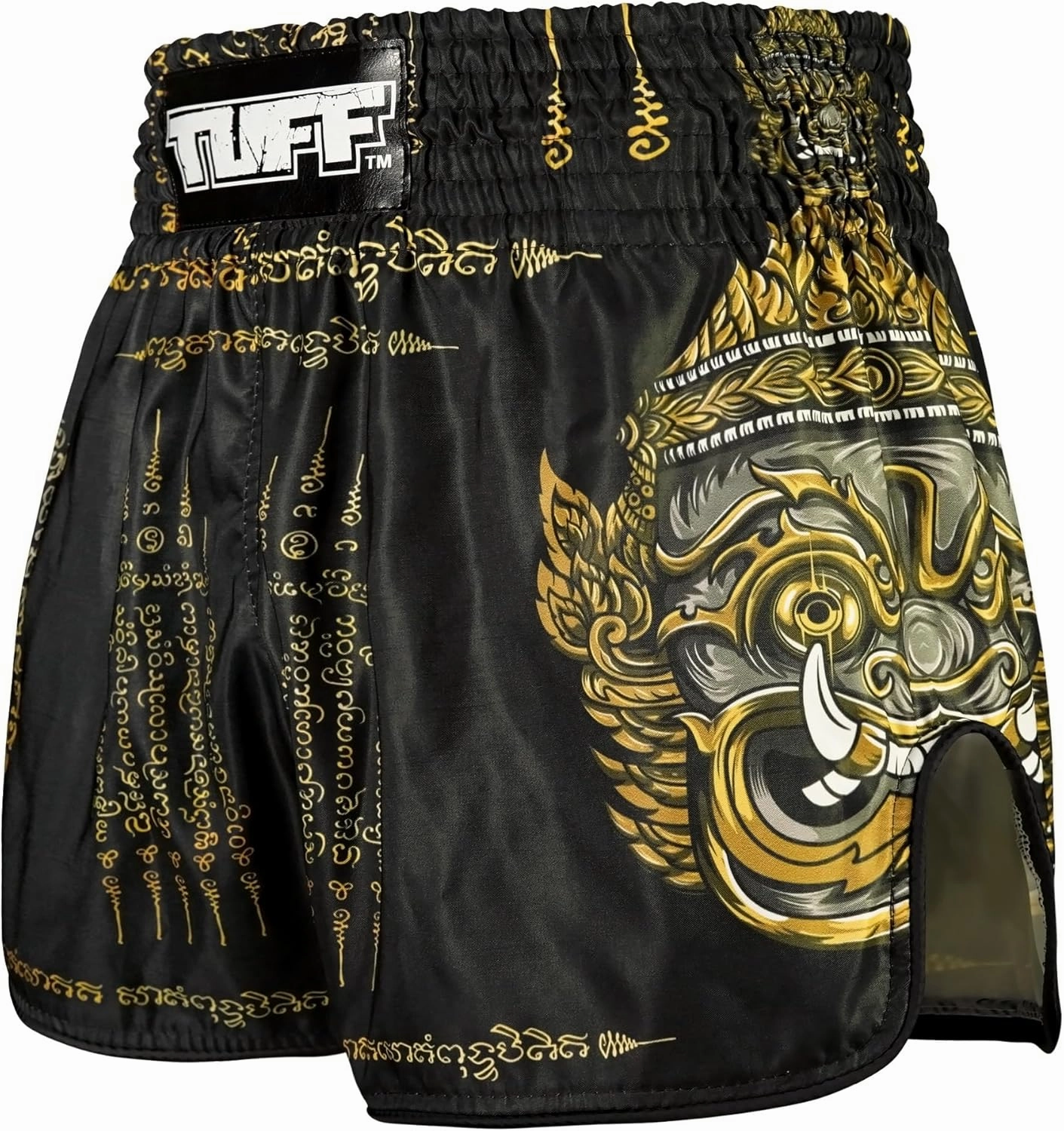 Tuff Sport Muay Thai Boxing Shorts, Retro Styles, Classic Slim Cut, MMA, Kickboxing, Workout Set