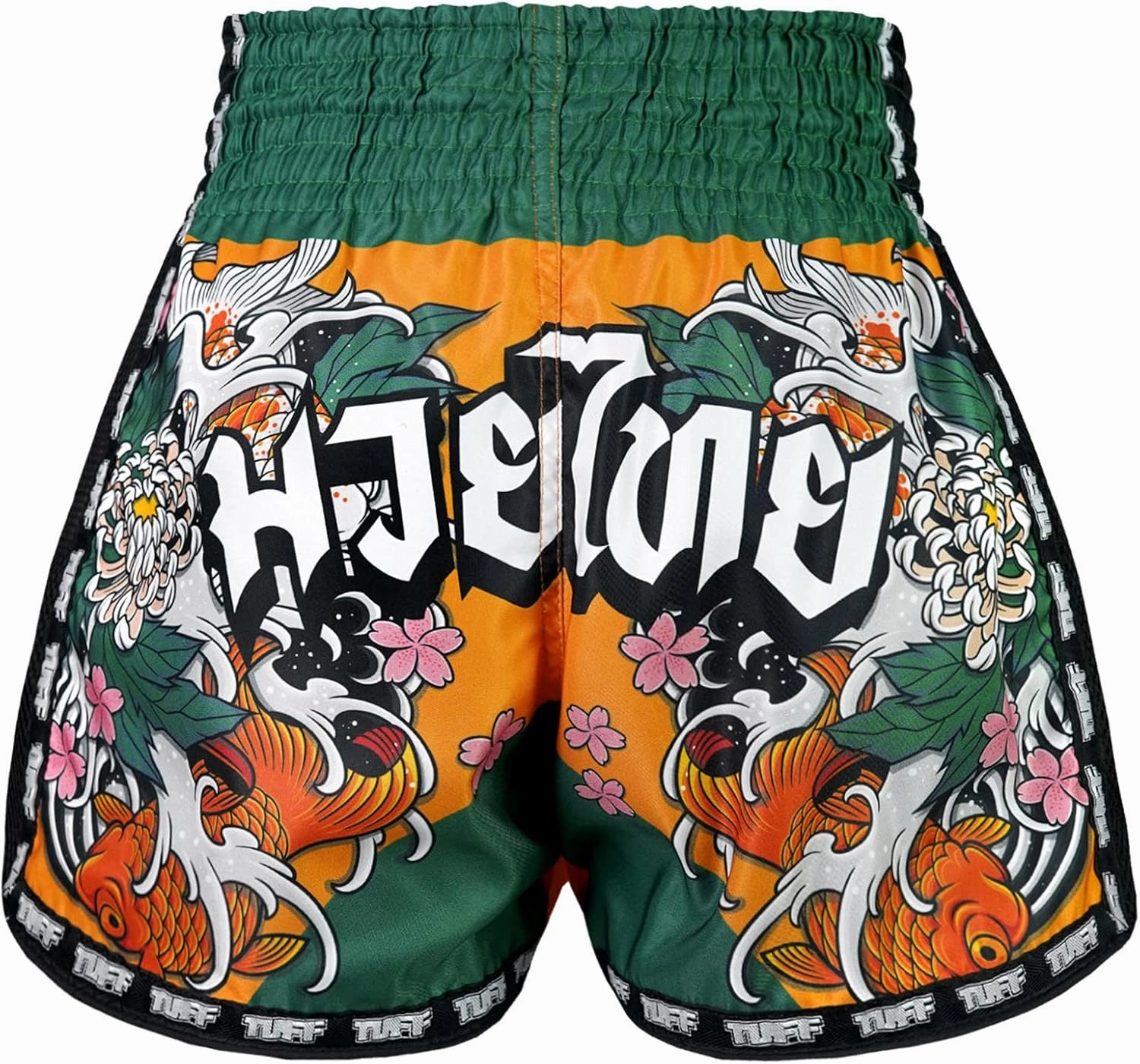 Tuff Sport Retro Muay Thai Shorts Boxing Shorts Classic Slim Cut MMA Kickboxing Workout Set Clothing Training