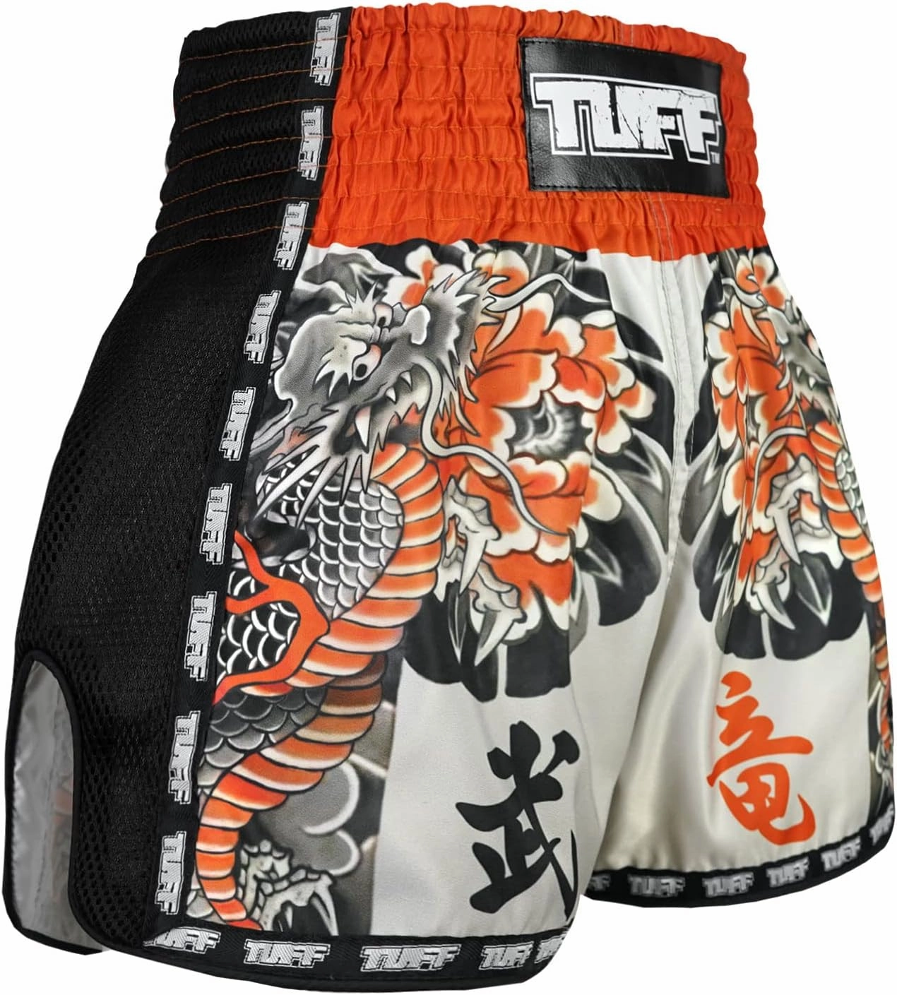 Tuff Sport Retro Muay Thai Shorts Boxing Shorts Classic Slim Cut MMA Kickboxing Workout Set Clothing Training