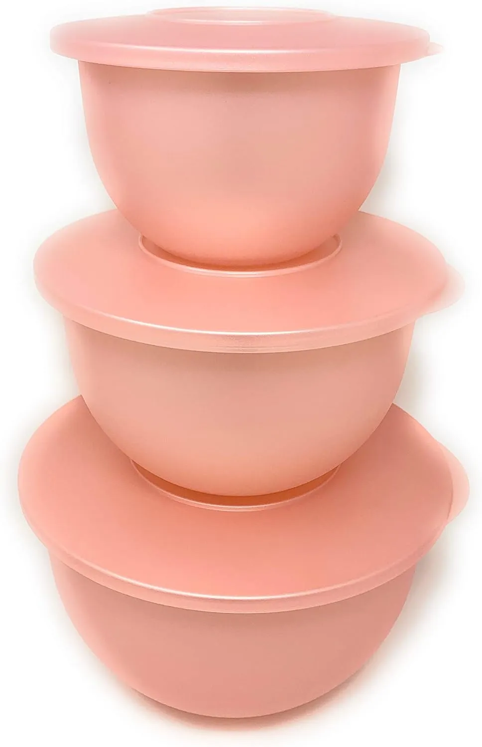 Tupperware Impressions Classic Bowl Set Spring Color NEW