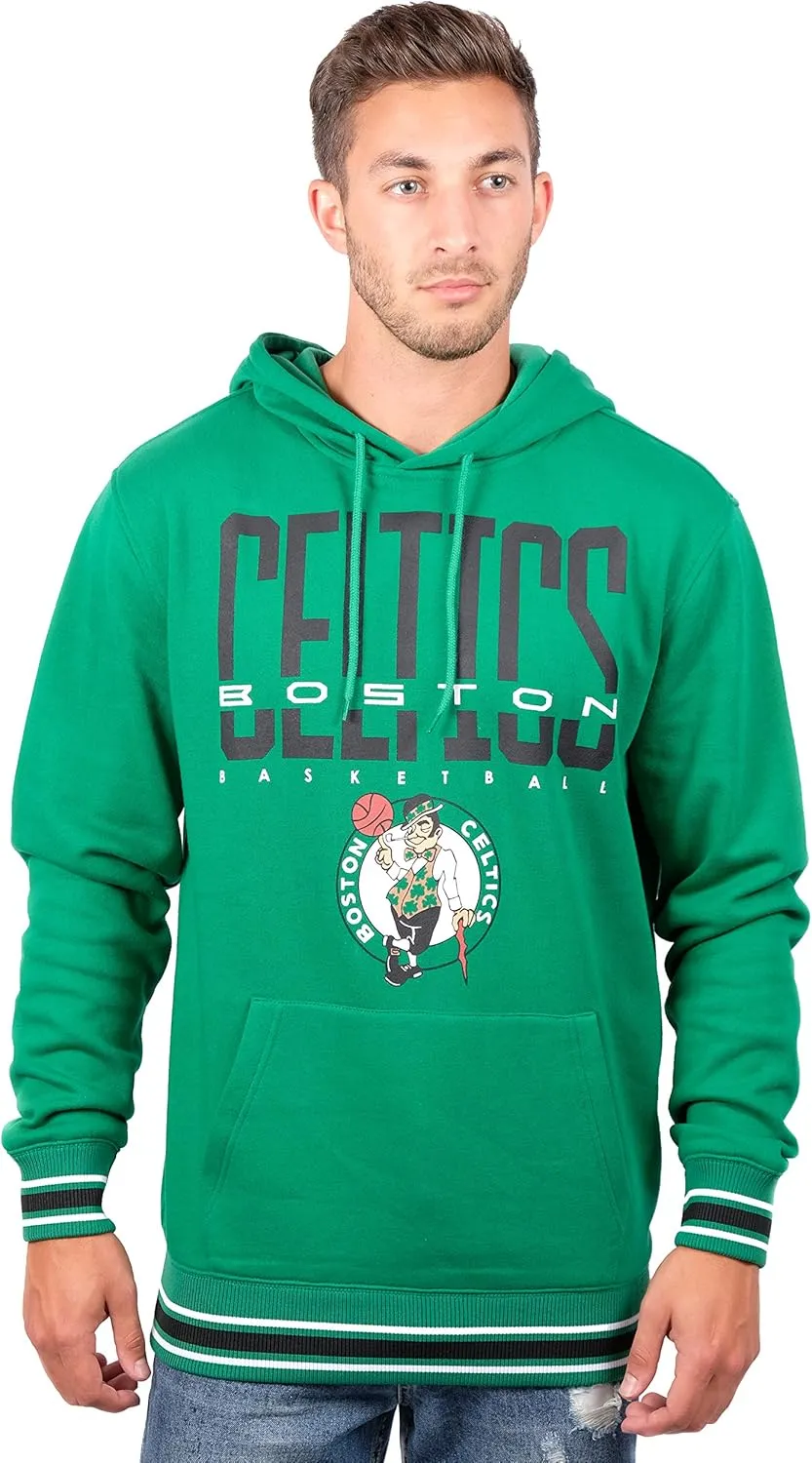 Ultra Game Adult's NBA Official Soft Fleece Hoodie Pullover Sweatshirt