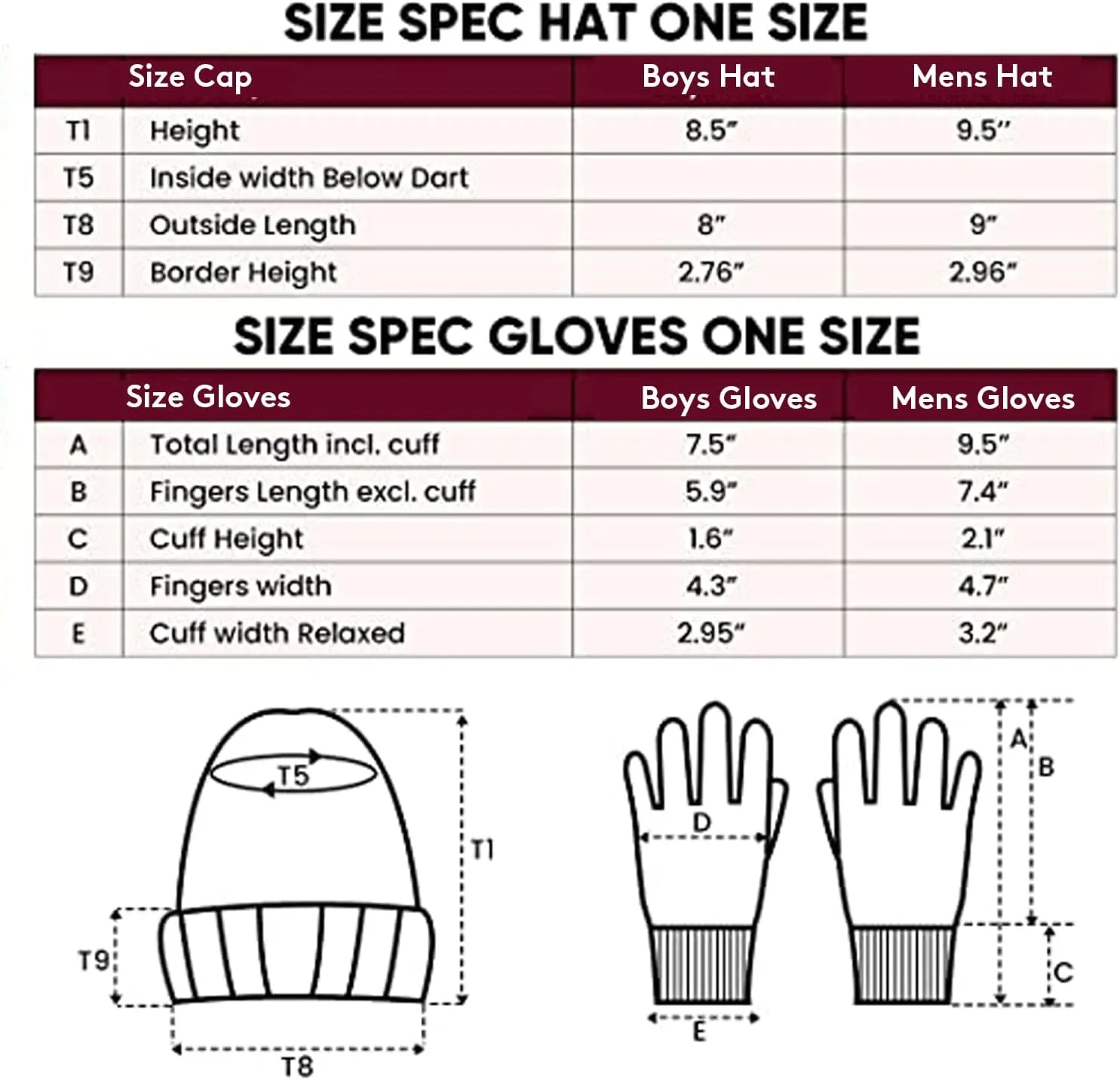 Ultra Game Adult's NBA Official Super Soft Winter Beanie Knit Hat with Extra Warm Touch Screen Gloves