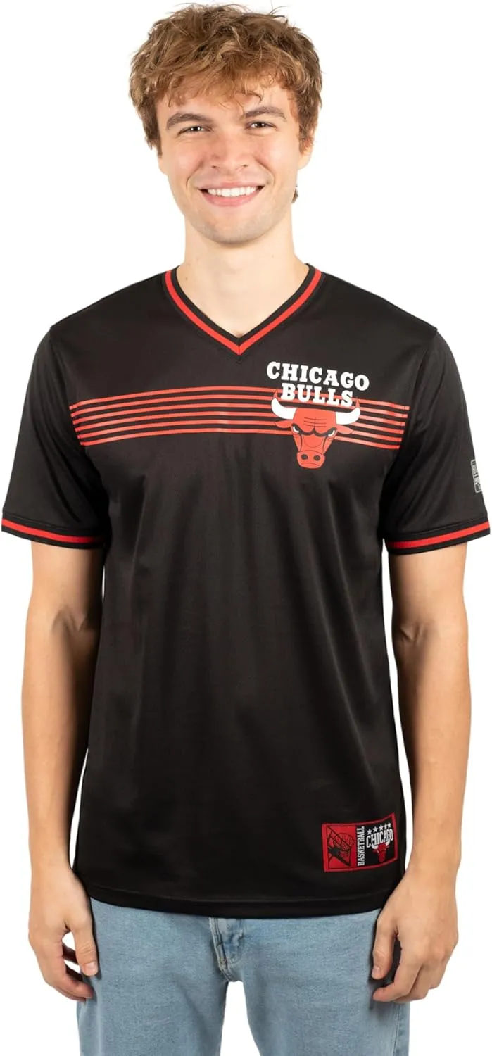 Ultra Game Men's Game Time Soft Mesh Short Sleeve V-Neck Tee Shirt