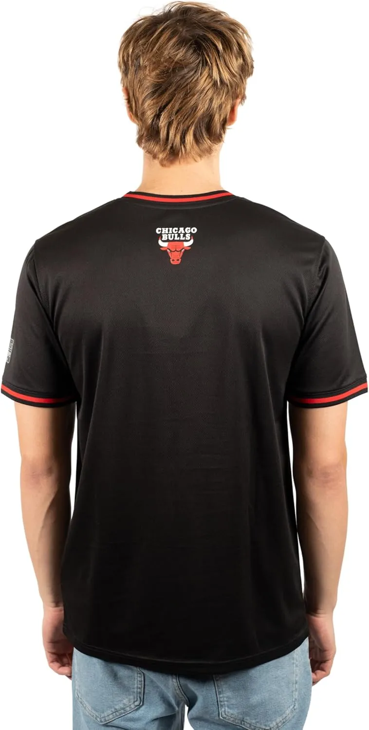 Ultra Game Men's Game Time Soft Mesh Short Sleeve V-Neck Tee Shirt