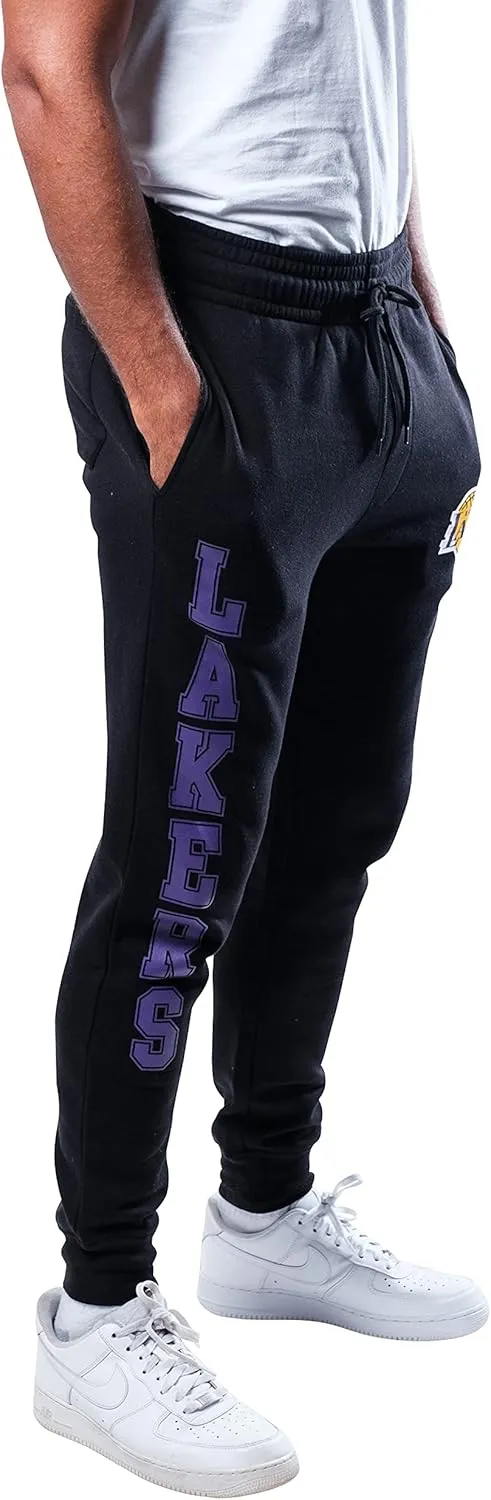 Ultra Game Men's NBA Official Super Soft Game Day Jogger Sweatpants