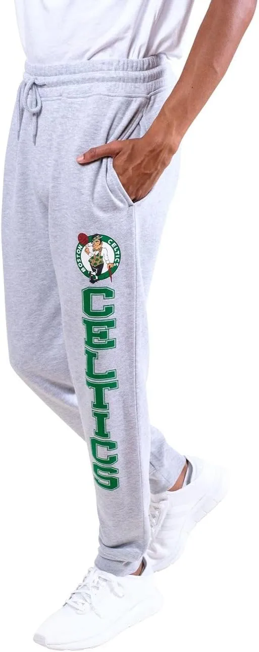 Ultra Game Men's NBA Official Super Soft Game Day Jogger Sweatpants