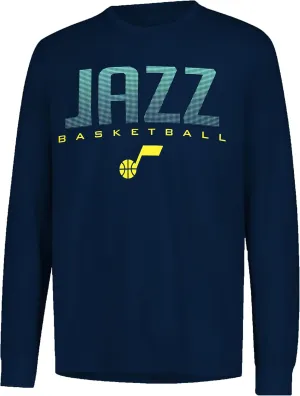 Ultra Game Men's NBA Official Super Soft Game Day Long Sleeve T-Shirt
