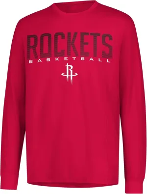 Ultra Game Men's NBA Official Super Soft Game Day Long Sleeve T-Shirt