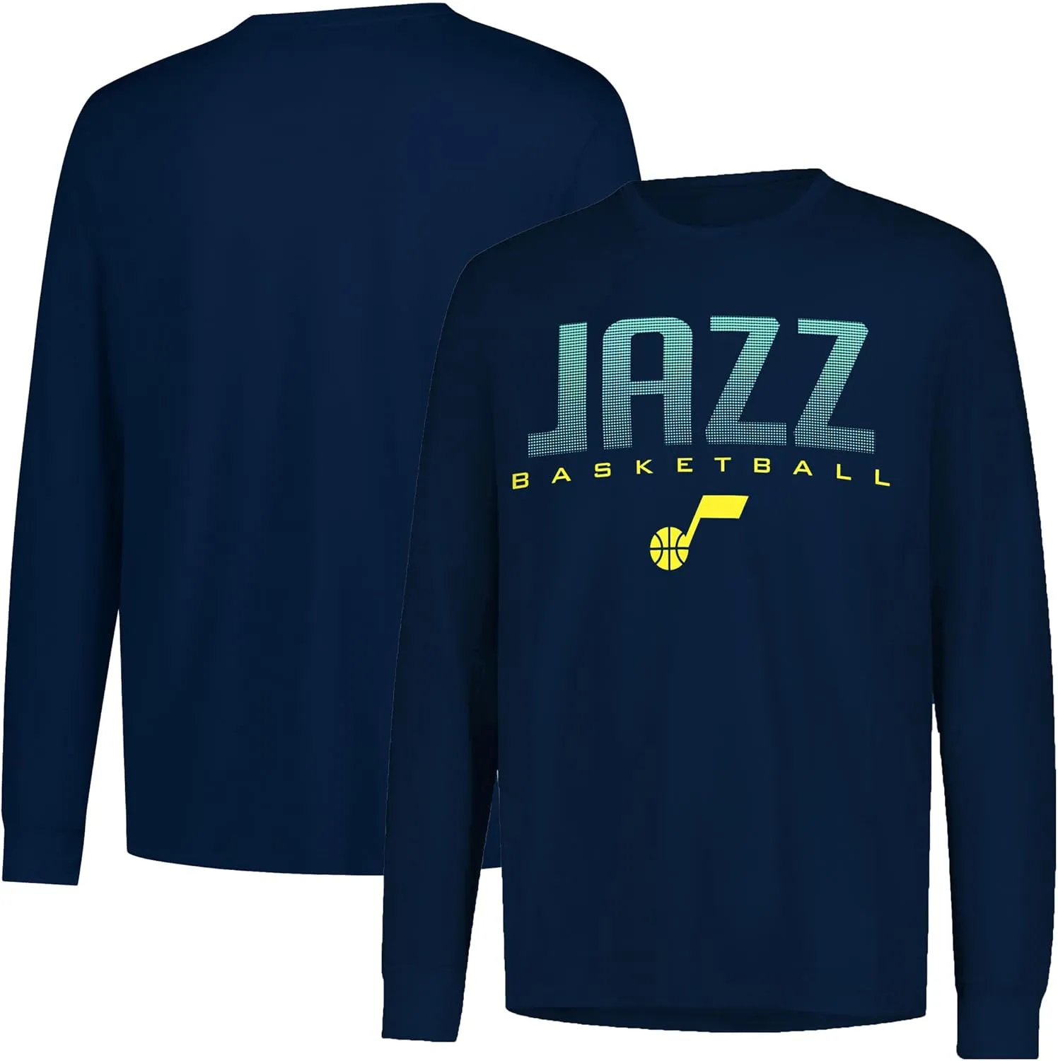 Ultra Game Men's NBA Official Super Soft Game Day Long Sleeve T-Shirt