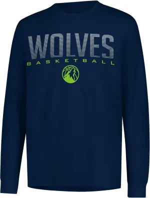 Ultra Game Men's NBA Official Super Soft Game Day Long Sleeve T-Shirt