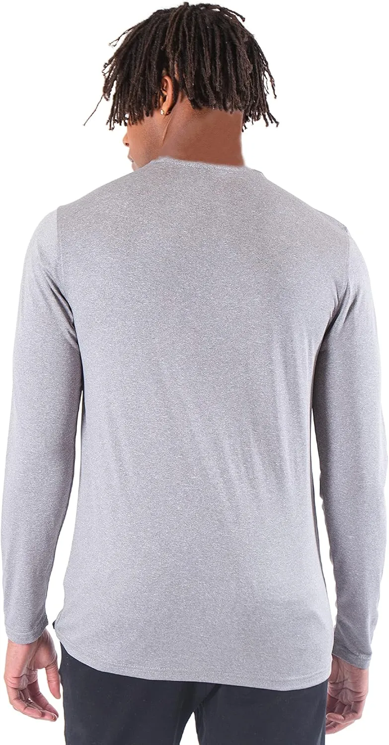 Ultra Game Men's NBA Official Super Soft Long Sleeve T-Shirt