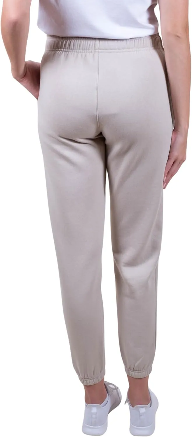 Ultra Game Women's NBA Official Super Soft Active Fleece Sweatpants Joggers