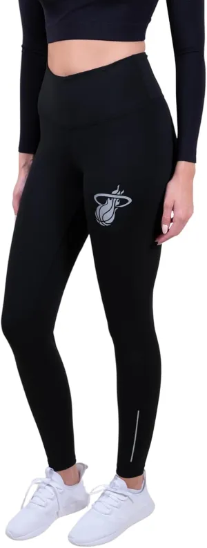 Ultra Game Women's NBA Official Super Soft Lightweight Leggings Fitness Sport Yoga Active Pants
