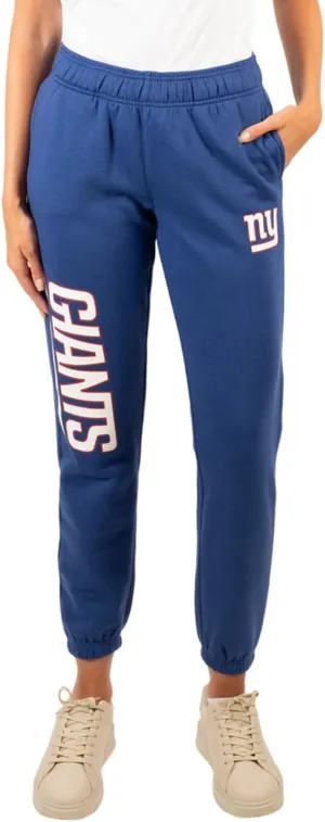 Ultra Game Women's NFL Official Super Soft Sweatpants Joggers Lounge Pants Pajamas