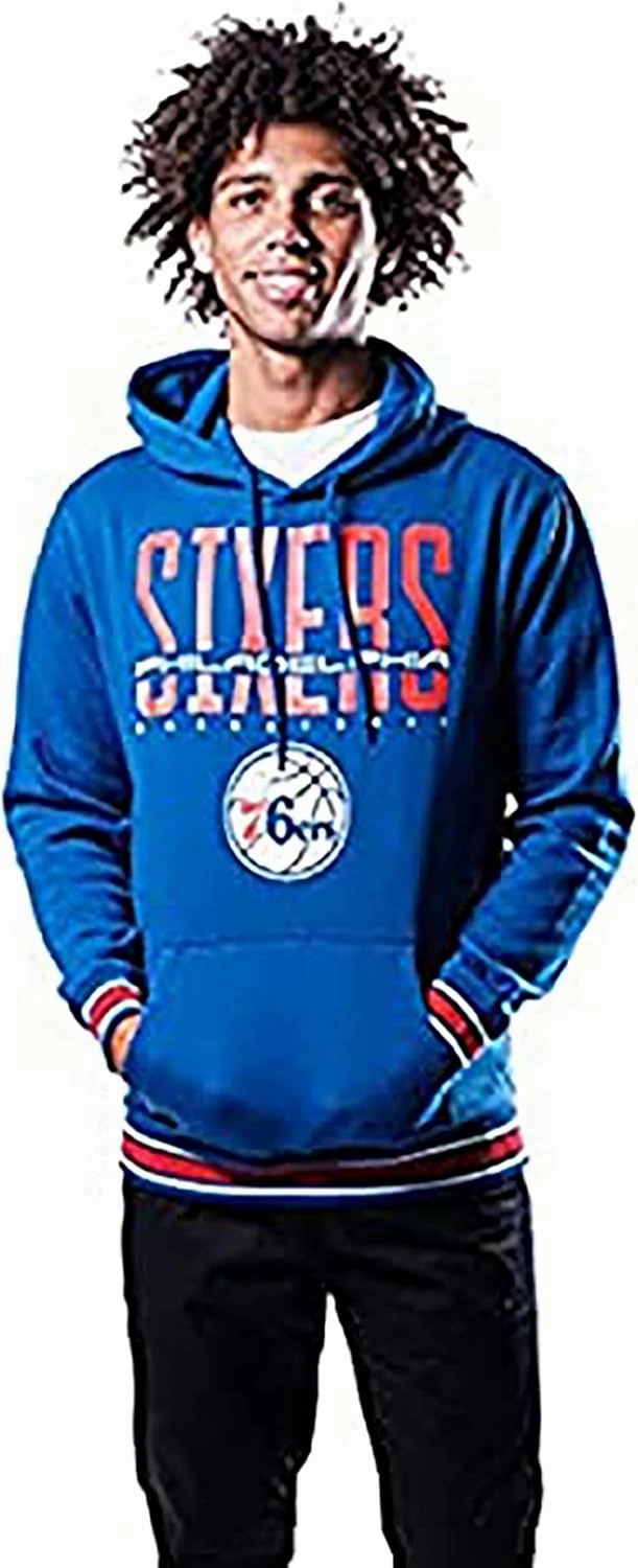 Ultra Game Adult's NBA Official Soft Fleece Hoodie Pullover Sweatshirt