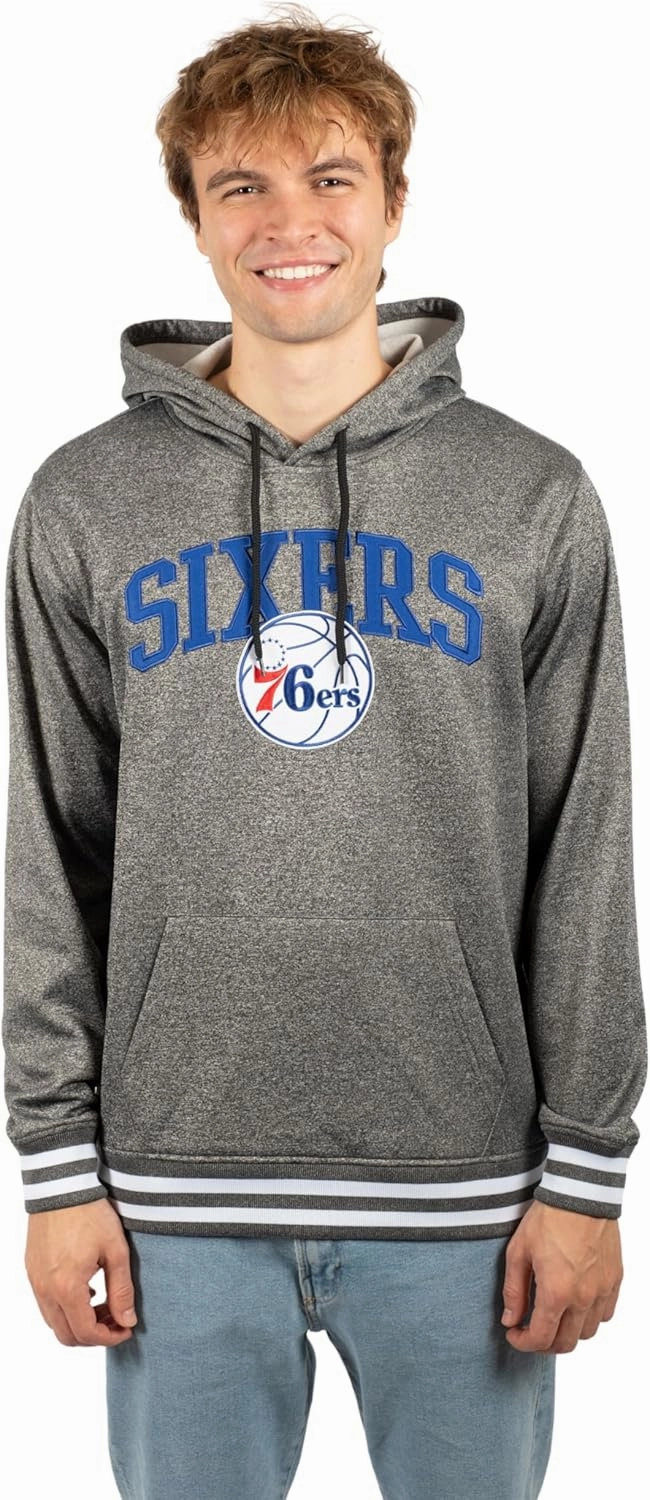 Ultra Game Adult's NBA Official Soft Fleece Hoodie Pullover Sweatshirt