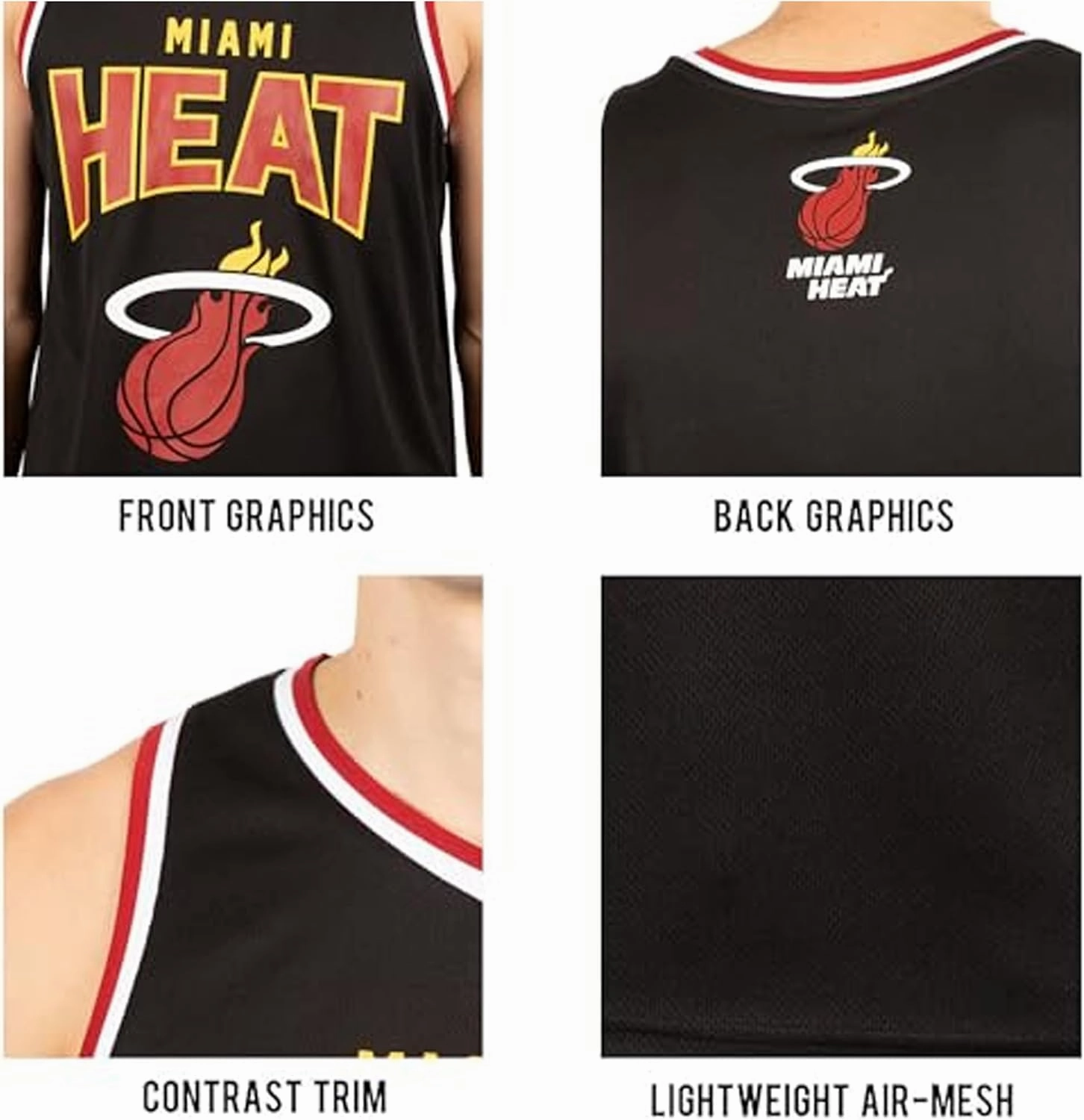 Ultra Game Adult's NBA Official Super Soft Sleeveless Tank Top Muscle T-Shirt