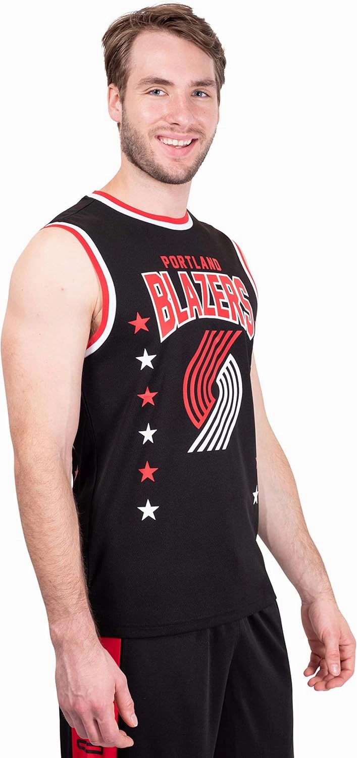 Ultra Game Adult's NBA Official Super Soft Sleeveless Tank Top Muscle T-Shirt