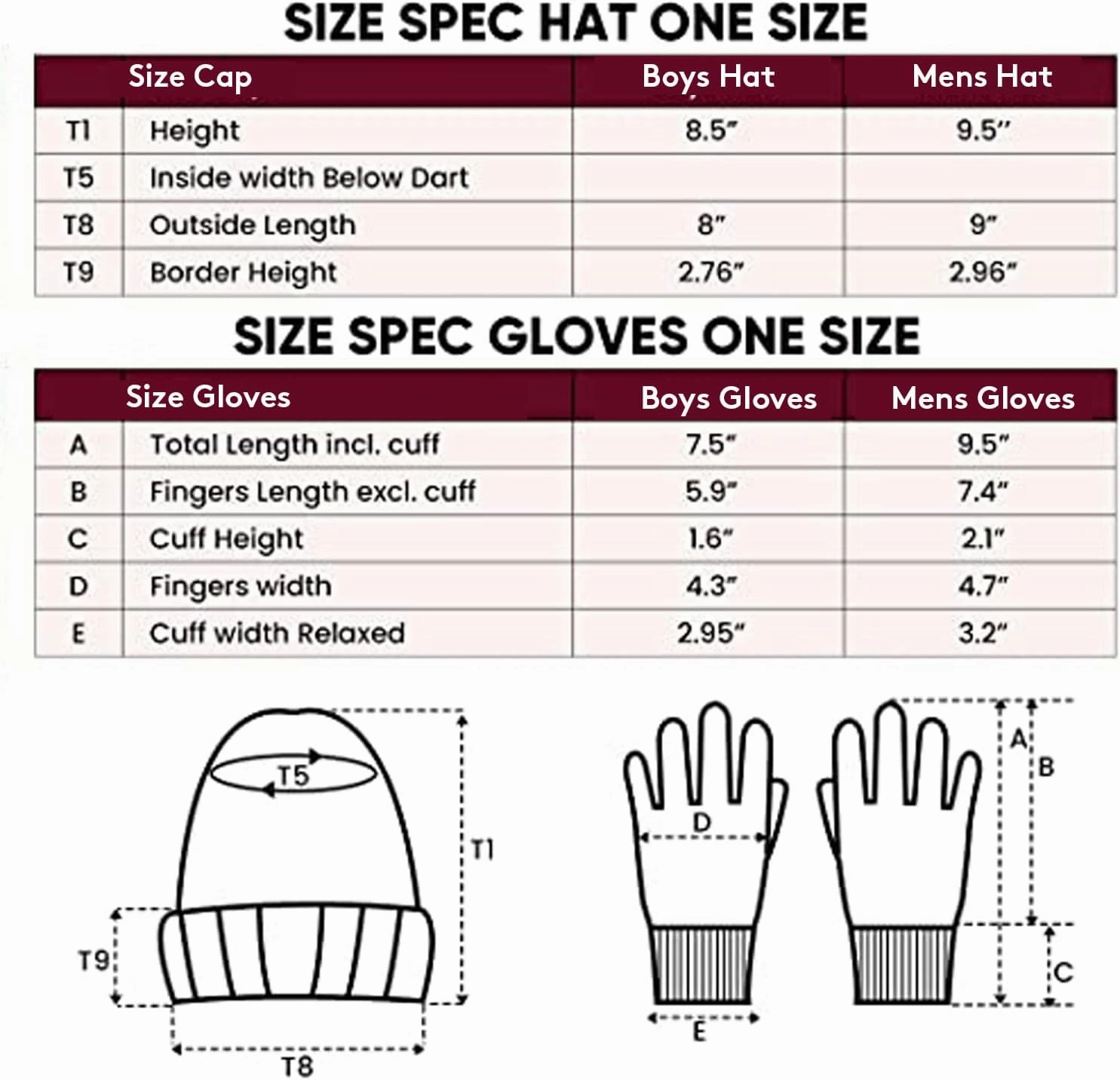 Ultra Game Adult's NBA Official Super Soft Winter Beanie Knit Hat with Extra Warm Touch Screen Gloves