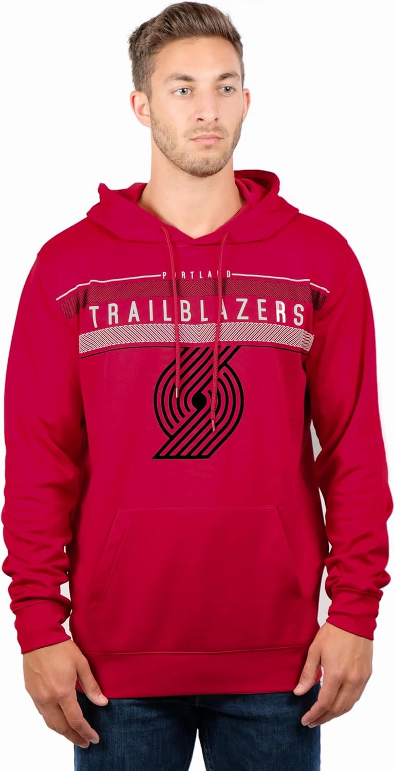 Ultra Game Adults NBA Official Super Soft Midtown Hoodie Pullover Sweatshirt