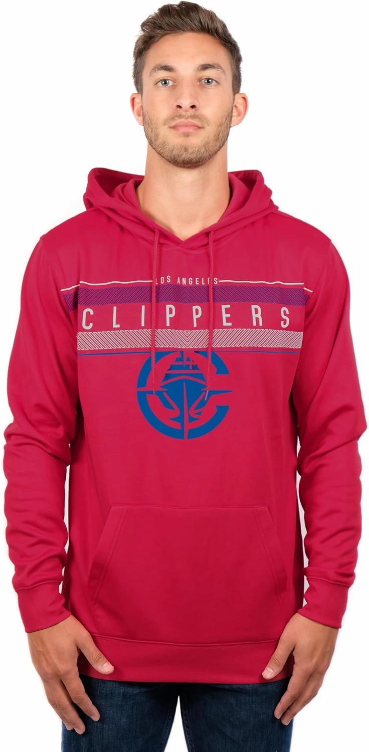Ultra Game Adults NBA Official Super Soft Midtown Hoodie Pullover Sweatshirt