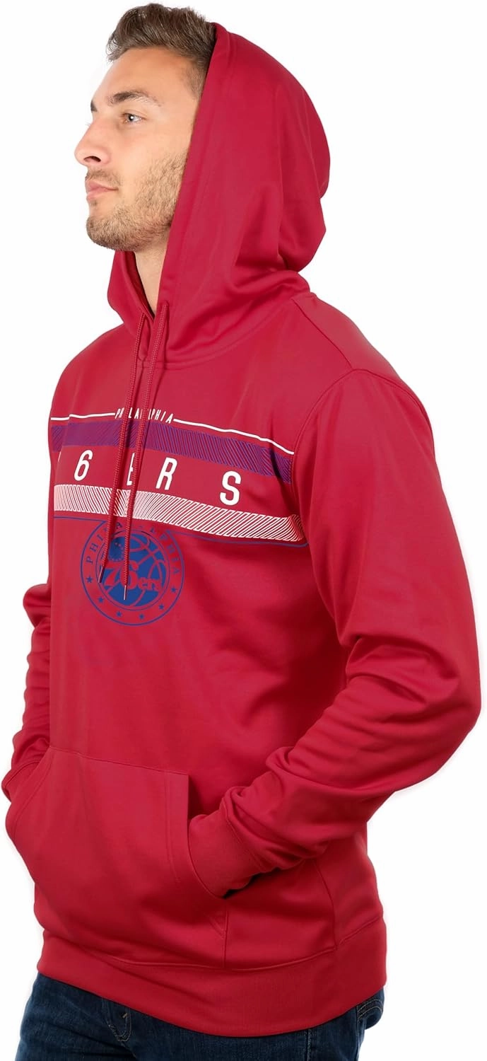 Ultra Game Adults NBA Official Super Soft Midtown Hoodie Pullover Sweatshirt