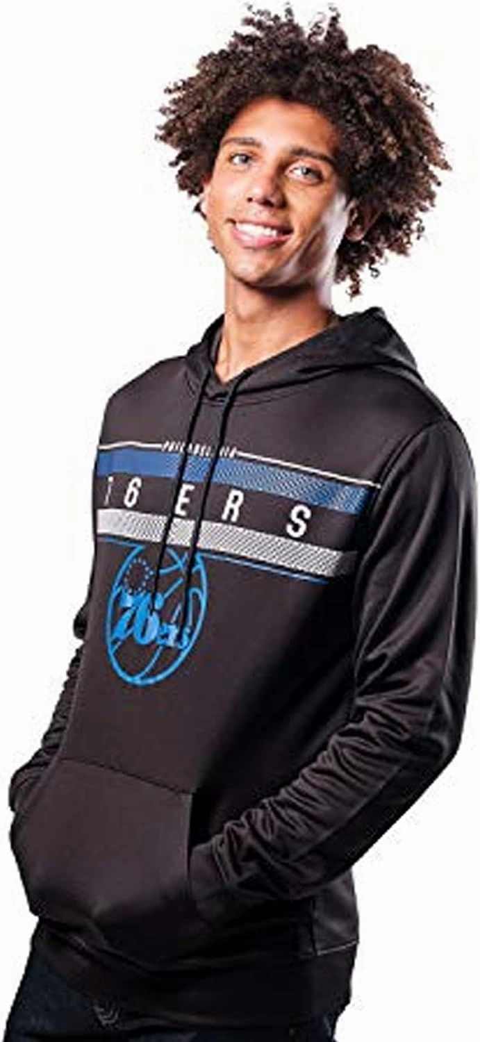 Ultra Game Adults NBA Official Super Soft Midtown Hoodie Pullover Sweatshirt