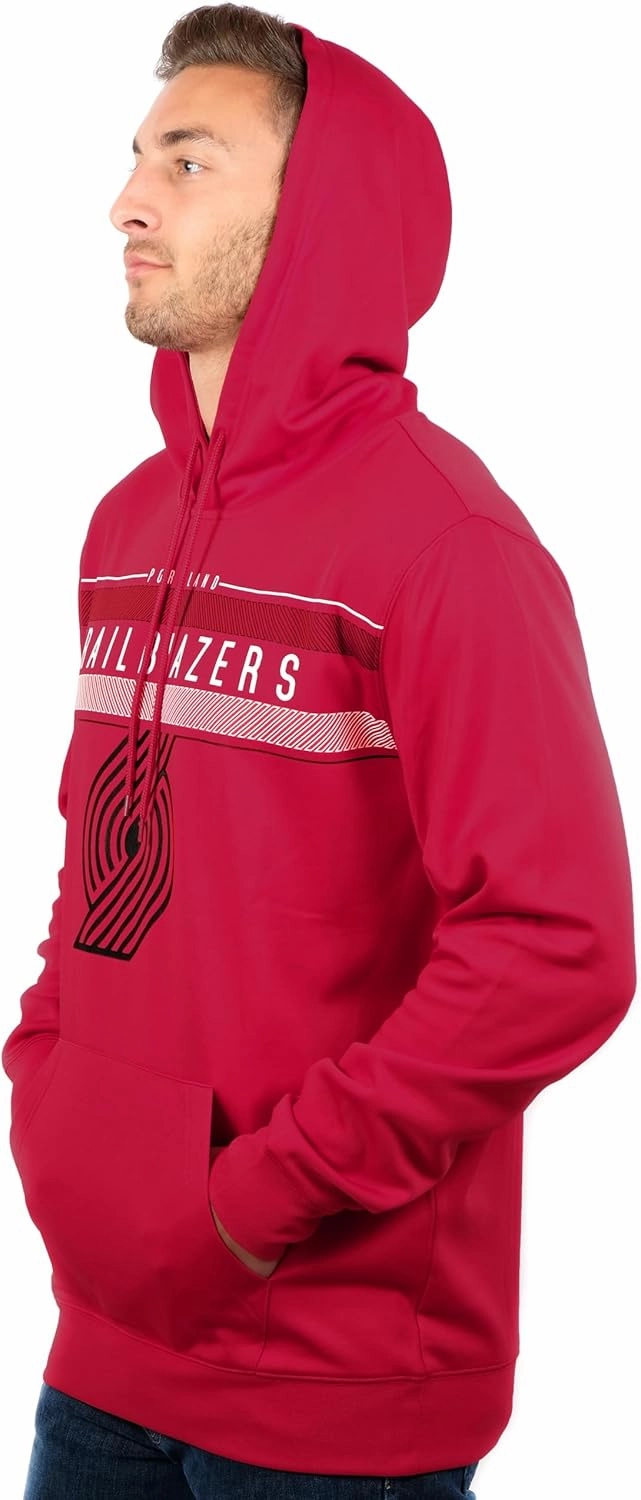 Ultra Game Adults NBA Official Super Soft Midtown Hoodie Pullover Sweatshirt